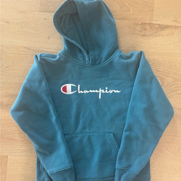 Champion Kids Blue Hoodie - Picture 1 of 3